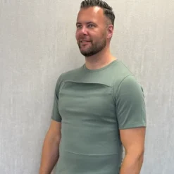 Womboo Buidelshirt - Man - Maat S - Soft Beige