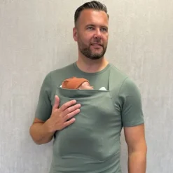 Womboo Buidelshirt - Man - Maat S - Soft Beige