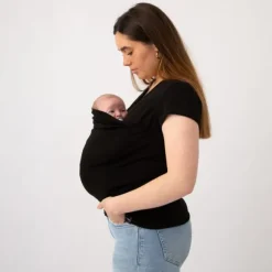 Womboo Buidelshirt - Vrouw - Maat S - Zwart