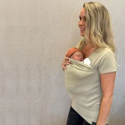 Womboo Buidelshirt Vrouw - Taupe