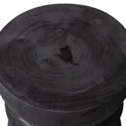 Woood Bikkel Kruk - Hout – Zwart