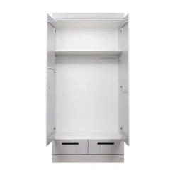 Woood Connect Kast 2-Deurs Wit