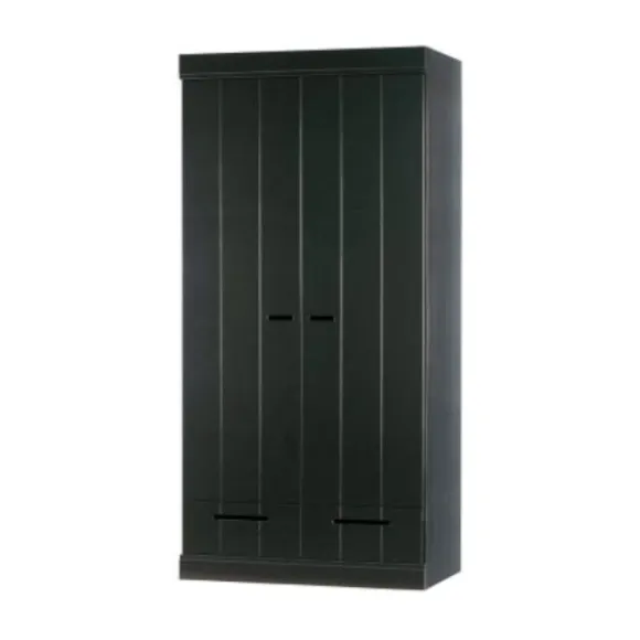 Woood Connect Kast 2-Deurs Wit