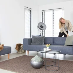 Woood Ivar Bijzettafel – Medium – Zwart