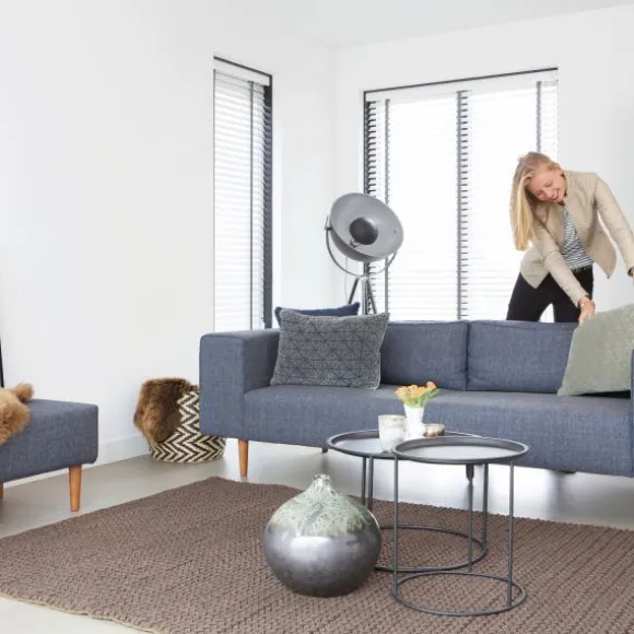 Woood Ivar Bijzettafel – Medium – Zwart