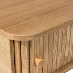 Woood Jena Hangend Nachtkastje - Hout Naturel