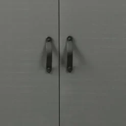 Woood Morris Kast 2-Deurs Grenen Leem