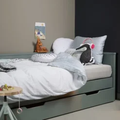 Woood Nikki Bedlade Jadegroen