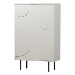 Woood Opbergkast - Cadiz - Grenen Mist