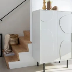 Woood Opbergkast - Cadiz - Grenen Mist