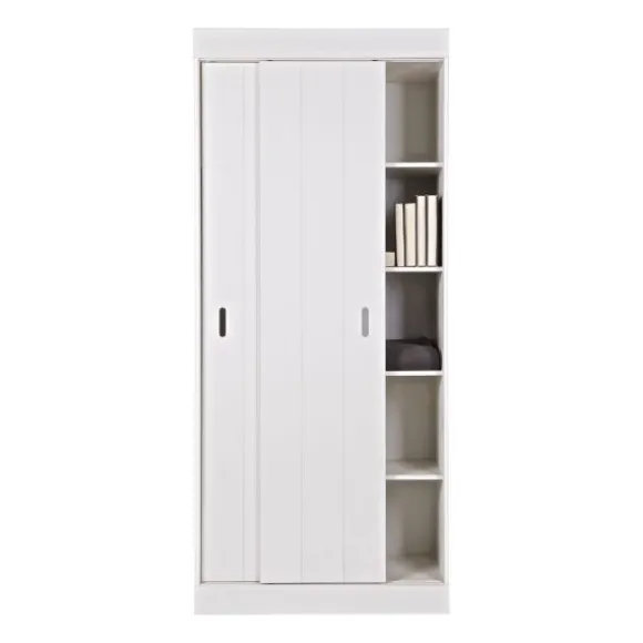 Woood Row Opbergkast Wit 2-Deurs