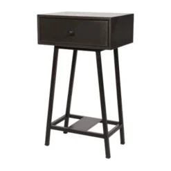 Woood Skybox Nachtkastje Zwart