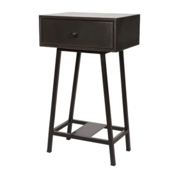 Woood Skybox Nachtkastje Zwart