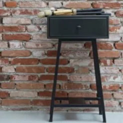 Woood Skybox Nachtkastje Zwart