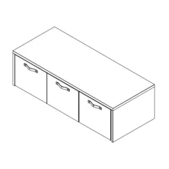 Woood Stage Opbergbank Soap Green