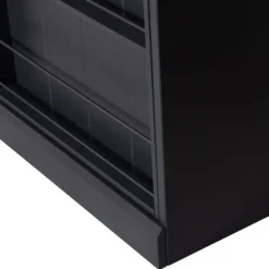 Woood Swing Schuifdeurkast – Grenen – Zwart