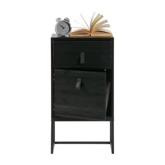 Woood Zola Nachtkastje – Zwart